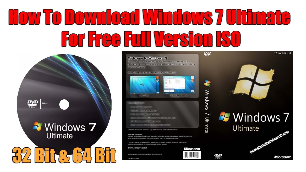 download windows 7 for toshiba laptop